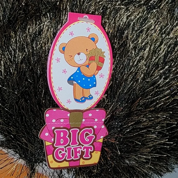 Large Owl Plush 16" H x 16" W - Picture 6 of 8